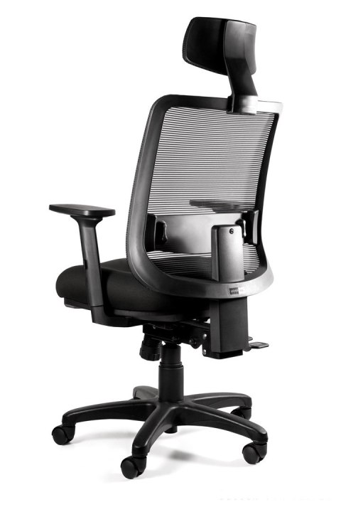 Ergonomiczny fotel biurowy SAGA PLUS czarny Ergonomiczny fotel biurowy SAGA PLUS czarny