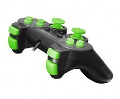 Gamepad kontroler Esperanza TROOPER EGG107G (PC, PS3; kolor czarno-zielony) Gamepad kontroler Esperanza TROOPER EGG107G (PC, PS3; kolor czarno-zielony)