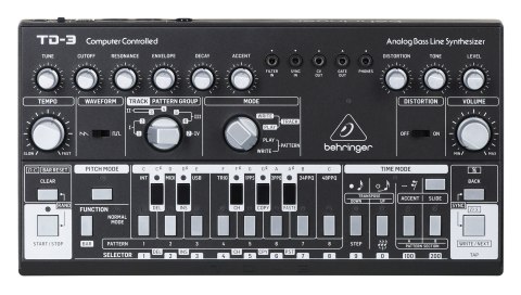Behringer TD-3-BK - Syntezator linii basowej