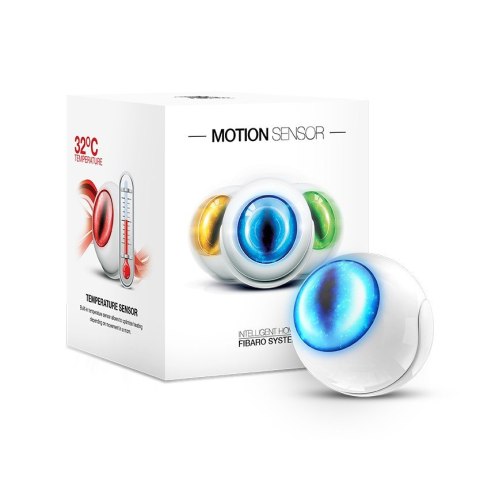 FIBARO Czujnik ruchu FGMS-001 ZW5 (wewnętrzny; Z-Wave; kolor biały) FIBARO Czujnik ruchu FGMS-001 ZW5 (wewnętrzny; Z-Wave; kolor biały)