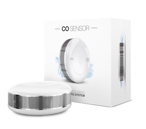 FIBARO Czujnik tlenku węgla CO Sensor FGCD-001 (wewnętrzny; Z-Wave; kolor biały) FIBARO Czujnik tlenku węgla CO Sensor FGCD-001 (wewnętrzny; Z-Wave; kolor biały)