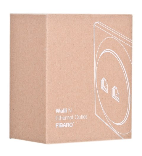 FIBARO Gniazdko Walli N Ethernet Outlet FGWEEU-021 FIBARO Gniazdko Walli N Ethernet Outlet FGWEEU-021