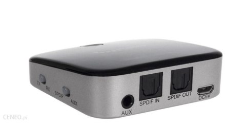 Adapter AUDIOCORE AC830 (Jack - Micro USB ; kolor czarno-srebrny) Adapter AUDIOCORE AC830 (Jack - Micro USB ; kolor czarno-srebrny)