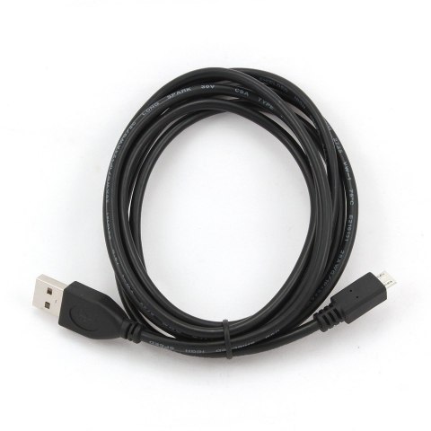 Kabel GEMBIRD CCP-MUSB2-AMBM-1M (Micro USB M - USB M; 1m; kolor czarny) Kabel GEMBIRD CCP-MUSB2-AMBM-1M (Micro USB M - USB M; 1m; kolor czarny)