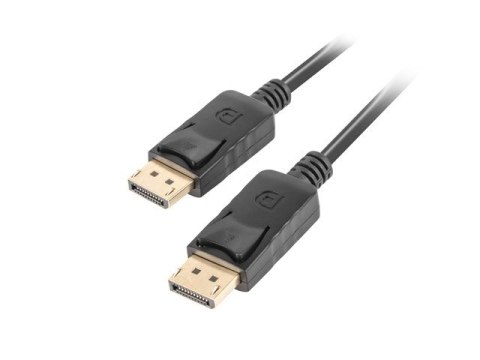 Kabel Lanberg CA-DPDP-10CC-0018-BK (DisplayPort Męski - DisplayPort Męski; 1,8m; czarny) Kabel Lanberg CA-DPDP-10CC-0018-BK (DisplayPort Męski - DisplayPort Męski; 1,8m; czarny)