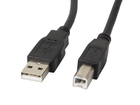 Kabel Lanberg CA-USBA-11CC-0018-BK (USB 2.0 M - USB 2.0 typu B M; 1,8m; kolor czarny) Kabel Lanberg CA-USBA-11CC-0018-BK (USB 2.0 M - USB 2.0 typu B M; 1,8m; kolor czarny)