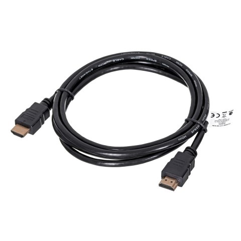 Kabel Lanberg CCS CA-HDMI-11CC-0018-BK (HDMI M - HDMI M; 1,8m; kolor czarny) Kabel Lanberg CCS CA-HDMI-11CC-0018-BK (HDMI M - HDMI M; 1,8m; kolor czarny)
