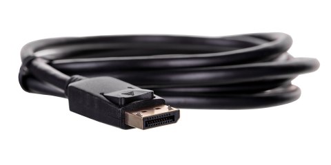 Kabel SAVIO CL-136 (DisplayPort M - DisplayPort M; 2m; kolor czarny) Kabel SAVIO CL-136 (DisplayPort M - DisplayPort M; 2m; kolor czarny)