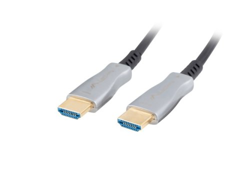 LANBERG KABEL HDMI LANBERG KABEL HDMI M/M V2.0 10M OPTYCZNY AOC CZARNY CA-HDMI-20FB-0100-BK LANBERG KABEL HDMI LANBERG KABEL HDMI M/M V2.0 10M OPTYCZNY AOC CZARNY CA-HDMI-20FB-0100-BK