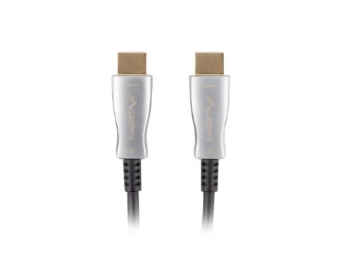 LANBERG KABEL HDMI LANBERG KABEL HDMI M/M V2.0 10M OPTYCZNY AOC CZARNY CA-HDMI-20FB-0100-BK LANBERG KABEL HDMI LANBERG KABEL HDMI M/M V2.0 10M OPTYCZNY AOC CZARNY CA-HDMI-20FB-0100-BK