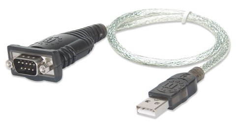 MANHATTAN KONWERTER ADAPTER USB NA RS232/COM/DB9 M MANHATTAN KONWERTER ADAPTER USB NA RS232/COM/DB9 M