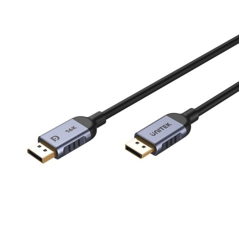 UNITEK KABEL DISPLAYPORT 1.4 8K 60HZ, 4K 240HZ, 1M UNITEK KABEL DISPLAYPORT 1.4 8K 60HZ, 4K 240HZ, 1M