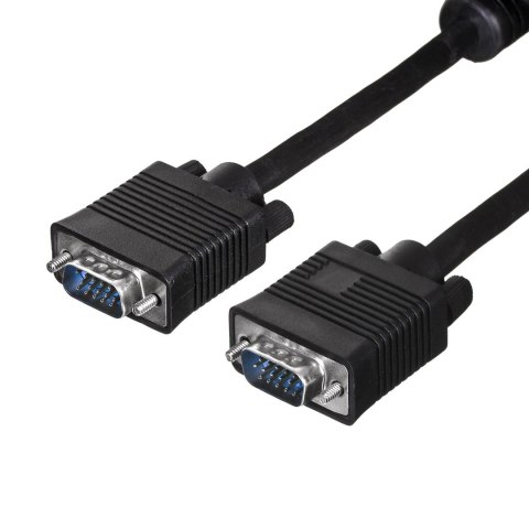 Kabel GEMBIRD CC-PPVGA-10-B (D-Sub (VGA) M - D-Sub (VGA) M; 3m; kolor czarny) Kabel GEMBIRD CC-PPVGA-10-B (D-Sub (VGA) M - D-Sub (VGA) M; 3m; kolor czarny)