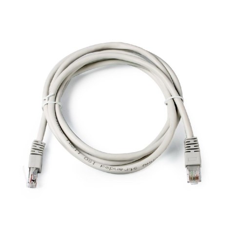 Patchcord GEMBIRD PP6U-2M (RJ45 - RJ45 ; 2m; UTP; kat. 6; kolor szary) Patchcord GEMBIRD PP6U-2M (RJ45 - RJ45 ; 2m; UTP; kat. 6; kolor szary)