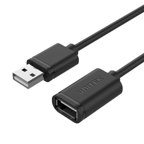 UNITEK PRZEDŁUŻACZ USB 2.0 AM-AF 3M, Y-417GBK UNITEK PRZEDŁUŻACZ USB 2.0 AM-AF 3M, Y-417GBK