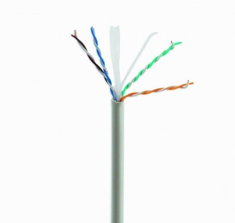 GEMBIRD UTP KABEL DRUT KAT 6 CCA ECA 305M SZARY GEMBIRD UTP KABEL DRUT KAT 6 CCA ECA 305M SZARY