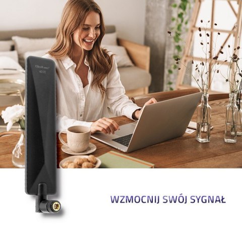 QOLTEC ANTENA 4G LTE DOOKÓLNA | 7DBI | WEWNĘTRZNA QOLTEC ANTENA 4G LTE DOOKÓLNA | 7DBI | WEWNĘTRZNA