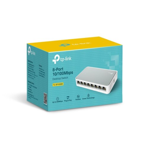 Switch TP-LINK TL-SF1008D (8x 10/100Mbps) Switch TP-LINK TL-SF1008D (8x 10/100Mbps)