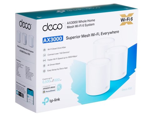 System mesh TP-LINK DECO X50(3-PACK) System mesh TP-LINK DECO X50(3-PACK)