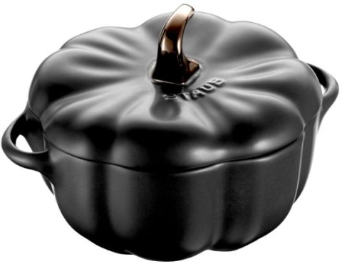 Mini Cocotte okrągły dynia STAUB 40508-549-0 - czarny 700 ml Mini Cocotte okrągły dynia STAUB 40508-549-0 - czarny 700 ml