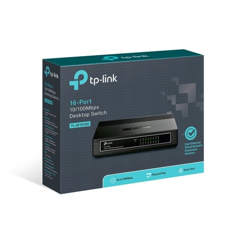 Switch TP-LINK TL-SF1016D (16x 10/100Mbps) Switch TP-LINK TL-SF1016D (16x 10/100Mbps)