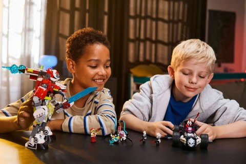LEGO DREAMZZZ 71497 Tygrysi mech Coopera i hot rod Zero