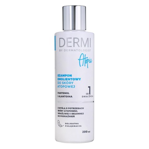 DERMI Atopic Szampon emolientowy do skóry atopowej 200ml DERMI Atopic Szampon emolientowy do skóry atopowej 200ml