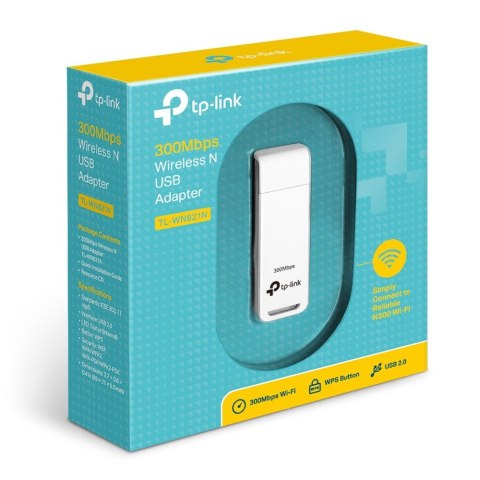 Karta sieciowa TP-LINK TL-WN821N (USB 2.0) Karta sieciowa TP-LINK TL-WN821N (USB 2.0)