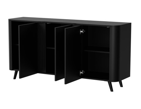 Komoda VOLARE 151x39x75 czarny Komoda VOLARE 151x39x75 czarny