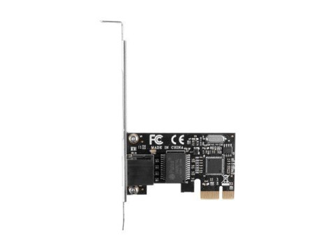 LANBERG KARTA SIECIOWA PCI-E 1X RJ45 1GB RTL8111C ŚLEDŹ LOW PROFILE PCE-1GB-201 LANBERG KARTA SIECIOWA PCI-E 1X RJ45 1GB RTL8111C ŚLEDŹ LOW PROFILE PCE-1GB-201