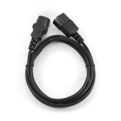 Kabel GEMBIRD PC-189 (C13 / IEC C13 / IEC 320 C13 - C14 ; 1,8m; kolor czarny) Kabel GEMBIRD PC-189 (C13 / IEC C13 / IEC 320 C13 - C14 ; 1,8m; kolor czarny)