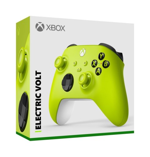 Microsoft Xbox kontroler bezprzewodowy Żółty (WYPRZEDAŻ)