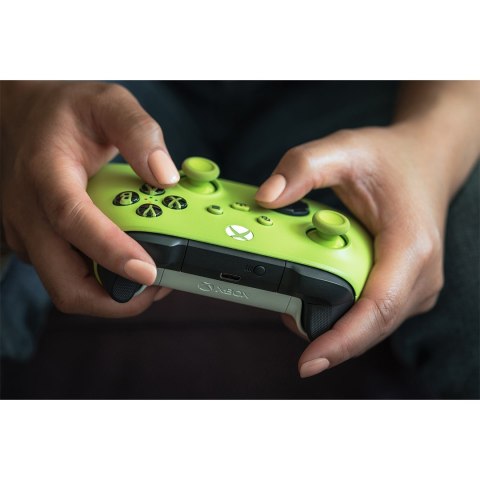 Microsoft Xbox kontroler bezprzewodowy Żółty (WYPRZEDAŻ)