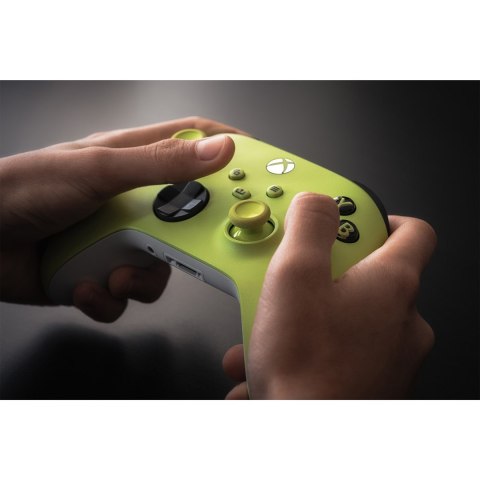 Microsoft Xbox kontroler bezprzewodowy Żółty (WYPRZEDAŻ)
