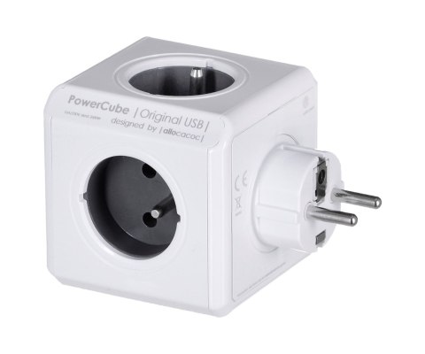 Allocacoc Przedłużacz PowerCube Original USB Grey Allocacoc Przedłużacz PowerCube Original USB Grey