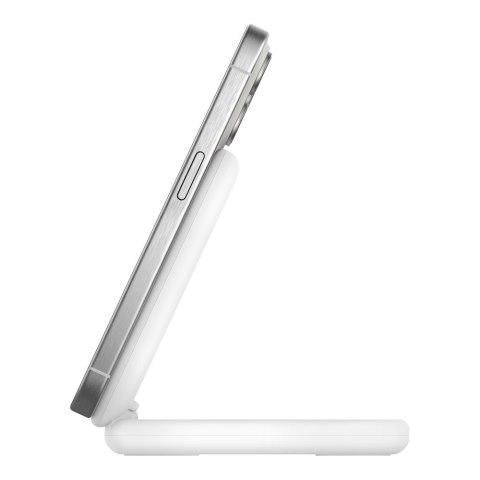 BELKIN ŁADOWARKA INDUKCYJNA SKŁADANA MAGSAFE QI2 15W, BIAŁA