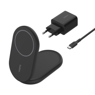 BELKIN ŁADOWARKA MAGSAFE QI2 15W CZARNA ZASILACZ