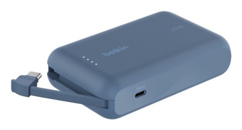 BELKIN POWERBANK 10 000 MAH, 20W, KABEL USB-C, BLUE BELKIN POWERBANK 10 000 MAH, 20W, KABEL USB-C, BLUE