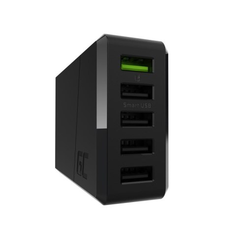 GREEN CELL ŁADOWARKA SIECIOWA CHARGE SOURCE 5 5XUSB 52W QC 3.0 GREEN CELL ŁADOWARKA SIECIOWA CHARGE SOURCE 5 5XUSB 52W QC 3.0