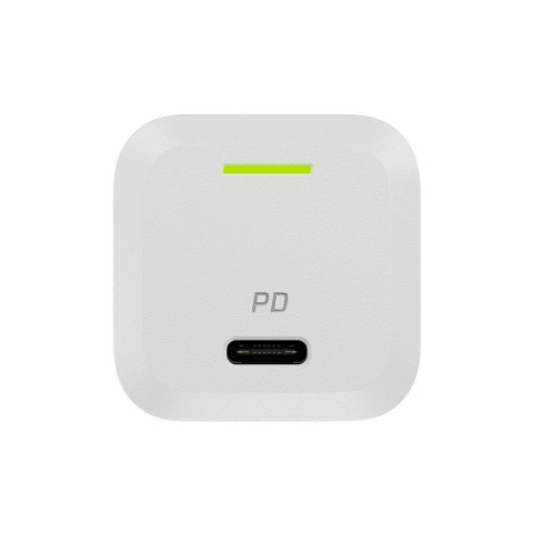 GREEN CELL ŁADOWARKA USB-C GAN GC POWERGAN 33W PD 3.0 QC 3.0 USB-C BIAŁA