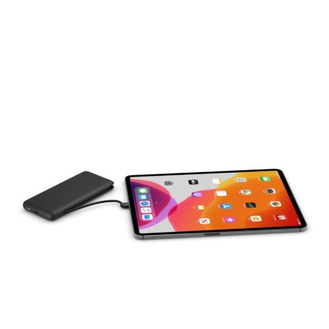 Powerbank Belkin BOOSTCHARGE Plus 10K USB-C Power Bank with Integrated Cables Lightning and USB-C 10000mAh 18W Black Powerbank Belkin BOOSTCHARGE Plus 10K USB-C Power Bank with Integrated Cables Lightning and USB-C 10000mAh 18W Black