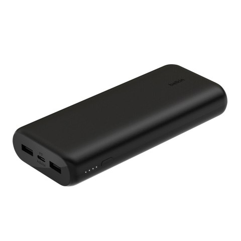 Powerbank Belkin BoostCharge 3-Port Compact Power Bank 20K with PD 20W 2xUSB-A + 1xUSB-C 20000mAh 20W Black Powerbank Belkin BoostCharge 3-Port Compact Power Bank 20K with PD 20W 2xUSB-A + 1xUSB-C 20000mAh 20W Black