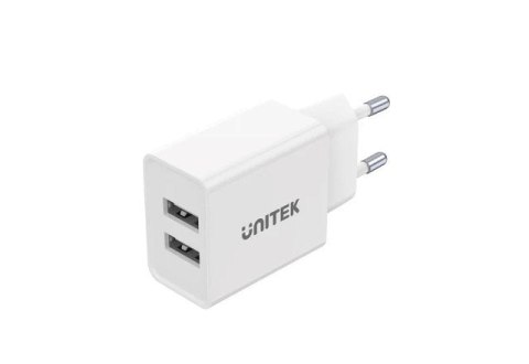 UNITEK ŁADOWARKA 2X USB-A, 12W, BIAŁA, P1113A-EU UNITEK ŁADOWARKA 2X USB-A, 12W, BIAŁA, P1113A-EU