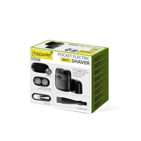 Golarka elektryczna podróżna USB MAESTRO MR-671 Golarka elektryczna podróżna USB MAESTRO MR-671
