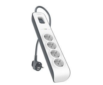 BELKIN LISTWA ZASILAJACA 525J, 4X SCHUKO, 2M, BIAŁA BELKIN LISTWA ZASILAJACA 525J, 4X SCHUKO, 2M, BIAŁA