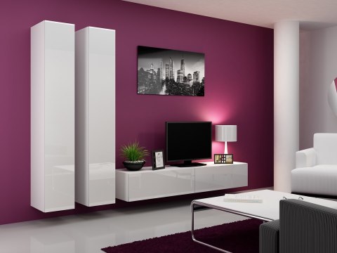 Zestaw VIGO 4 biały/biały połysk Zestaw VIGO 4 biały/biały połysk