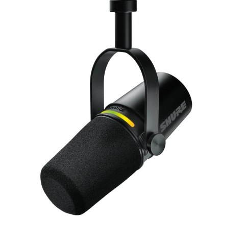 Shure MV7+-K-BNDL - Mikrofon lektorski/wokalny ze złączem XLR/USB-C Czarny + statyw biurkowy GATOR Shure MV7+-K-BNDL - Mikrofon lektorski/wokalny ze złączem XLR/USB-C Czarny + statyw biurkowy GATOR