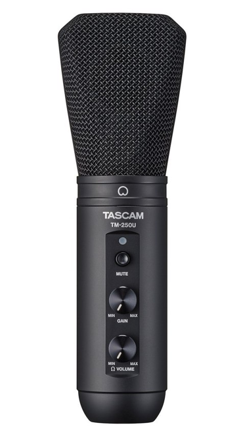 Tascam TM-250U - Mikrofon pojemnościowy do transmisji osobistych oraz komunikacji online Tascam TM-250U - Mikrofon pojemnościowy do transmisji osobistych oraz komunikacji online