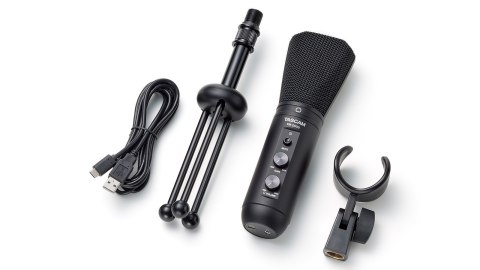 Tascam TM-250U - Mikrofon pojemnościowy do transmisji osobistych oraz komunikacji online Tascam TM-250U - Mikrofon pojemnościowy do transmisji osobistych oraz komunikacji online