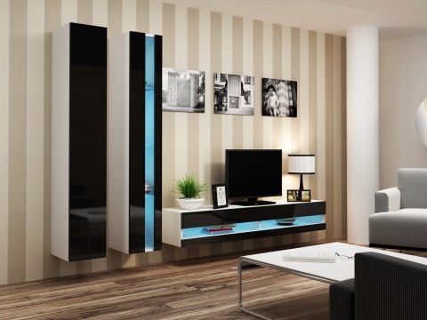 Zestaw VIGO NEW 5 biały/czarny połysk Zestaw VIGO NEW 5 biały/czarny połysk